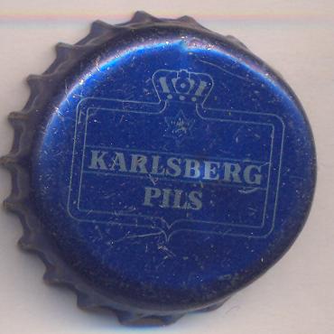 Beer cap Nr.11186: Karlsberg Pils produced by Karlsberg Brauerei/Homburg/Saar