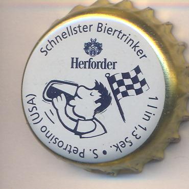 Beer cap Nr.11218: Herforder produced by Brauerei Felsenkeller/Herford