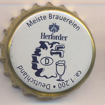 Beer cap Nr.11232: Herforder produced by Brauerei Felsenkeller/Herford