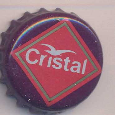 Beer cap Nr.11255: Cristal produced by Unicer-Uniao Cervejeria/Leco Do Balio