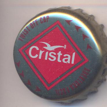 Beer cap Nr.11257: Cristal Pilsener produced by Unicer-Uniao Cervejeria/Leco Do Balio