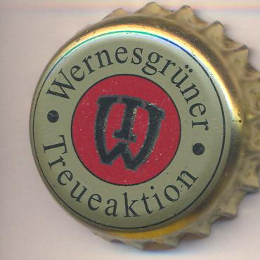 Beer cap Nr.11278: Wernesgrüner produced by Wernesgrüner Brauerei AG/Wernesgrün