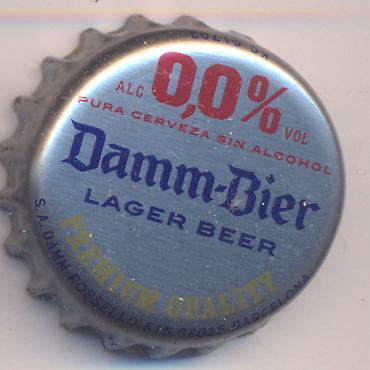 Beer cap Nr.11299: Damm 0,0% produced by Cervezas Damm/Barcelona