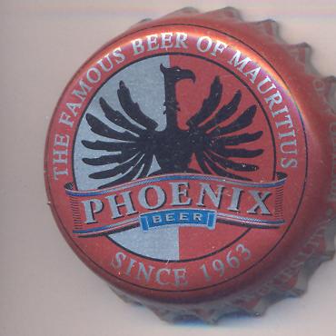 Beer cap Nr.11326: Phoenix Beer produced by Mauritius Breweries Ltd/Phoenix