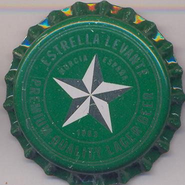 Beer cap Nr.11341: Estrella Levante produced by Estrella de Levante S.A./Murcia