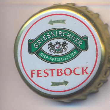 Beer cap Nr.11378: Festbock produced by Brauerei Grieskirchen-AG/Grieskirchen