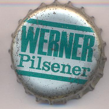 Beer cap Nr.11386: Werner Pilsener produced by Werner Bräu GmbH & Co. KG Privatbrauerei/Poppenhausen