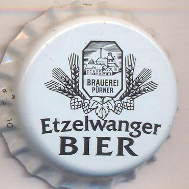 Beer cap Nr.11446: Etzelwanger Bier produced by Brauerei Pürner/Etzelwang