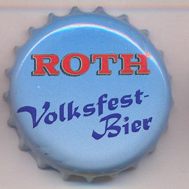 Beer cap Nr.11455: Roth Volksfestbier produced by Stadtbrauerei Roth/Roth/Rhön