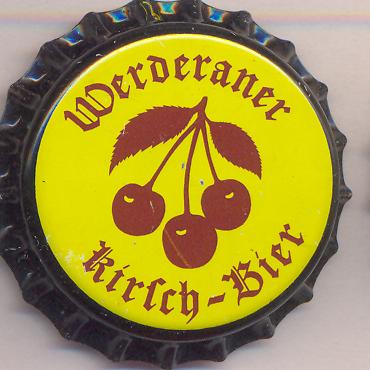 Beer cap Nr.11461: Werderaner Kirsch Bier produced by Neuzeller Kloster-Bräu/Neuzell