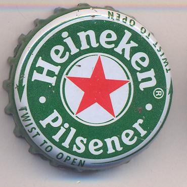 Beer cap Nr.11476: Heineken Pilsener produced by Heineken/Amsterdam