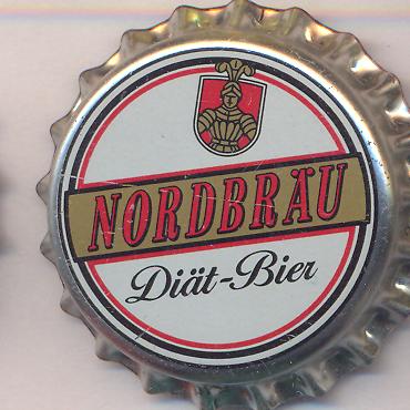 Beer cap Nr.11491: Nordbräu Diät Bier produced by Mecklenburgische Brauerei Lübz GmbH/Lübz