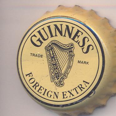 Beer cap Nr.11597: Guinness Foreign Extra produced by Arthur Guinness Son & Company/Dublin