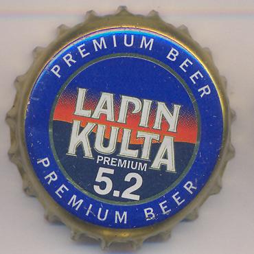 Beer cap Nr.11611: Lapin Kulta 5.2 produced by Oy Hartwall Ab Lapin Kulta/Tornio