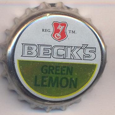 Beer cap Nr.11623: Green Lemon produced by Brauerei Beck GmbH & Co KG/Bremen