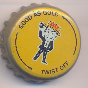 Beer cap Nr.11689: XXXX Gold Lager produced by Castlemaine Perkins Ltd/Brisbane