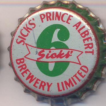 Beer cap Nr.11831: Old Bohemian Style Lager Beer produced by Sick's Prince Albert Brewery Limited/Prince Albert