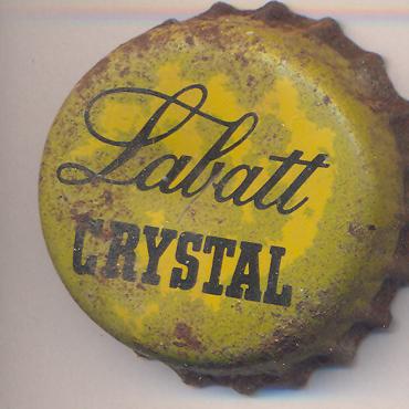 Beer cap Nr.11835: Labatt Crystall produced by Labatt Brewing/Ontario