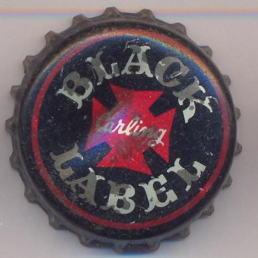 Beer cap Nr.11845: Black Label produced by Molson Brewing/Ontario