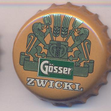 Beer cap Nr.11923: Gösser Zwickl produced by Brauerei Göss/Göss