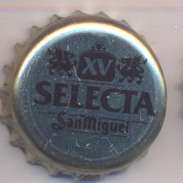 Beer cap Nr.11951: San Miguel Selecta produced by San Miguel/Barcelona