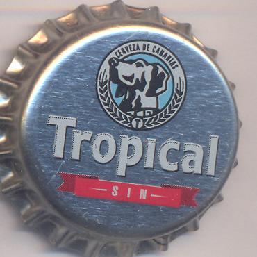 Beer cap Nr.11956: Tropical Sin produced by Sical/Las Palmas