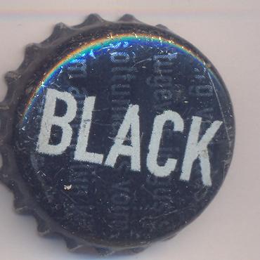 Beer cap Nr.11970: Black produced by A.LeCoq Brewery (Olvi Oy)/Tartu