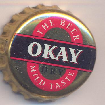 Beer cap Nr.12044: Okay Dry produced by Eichhof Brauerei/Luzern