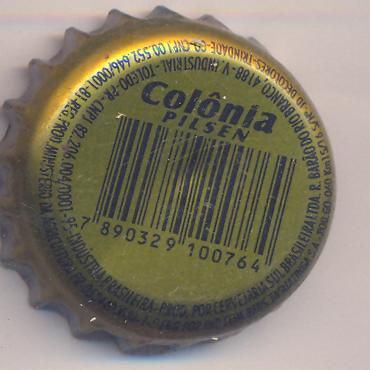 Beer cap Nr.12080: Colonia Pilsen produced by Cervejaria De Brasilia/Anapolis