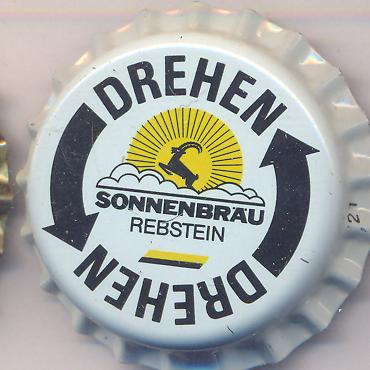 Beer cap Nr.12101: Sonnenbräu Lagerbier hell produced by Sonnenbräu/Rebstein