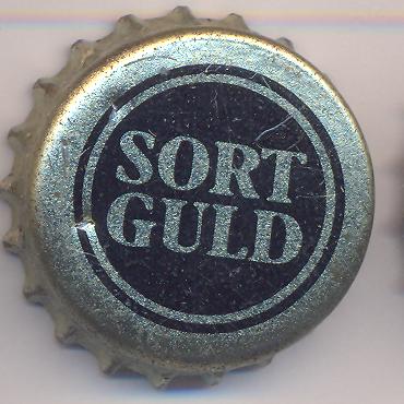 Beer cap Nr.12104: Carlsberg Sort Guld produced by Carlsberg/Koppenhagen