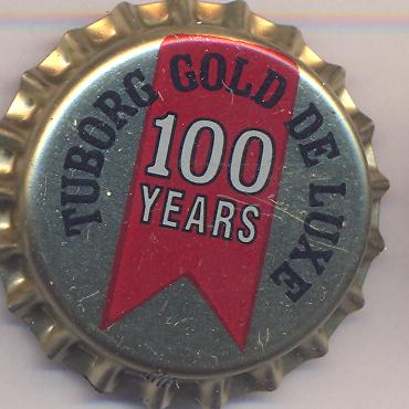 Beer cap Nr.12152: Tuborg Gold De Luxe produced by Tuborg Breweries Ltd/Hellerup