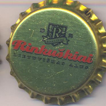 Beer cap Nr.12243: Rinkuskiai produced by Rinkuskiu Alaus Darykla/Birzu raj.