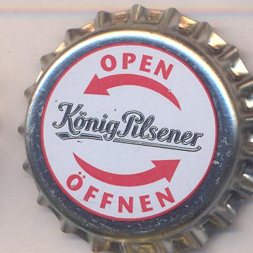 Beer cap Nr.12251: König Pilsener produced by König-Brauerei GmbH & Co. KG/Duisburg