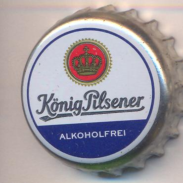 Beer cap Nr.12309: König Pilsener Alkoholfrei produced by König-Brauerei GmbH & Co. KG/Duisburg