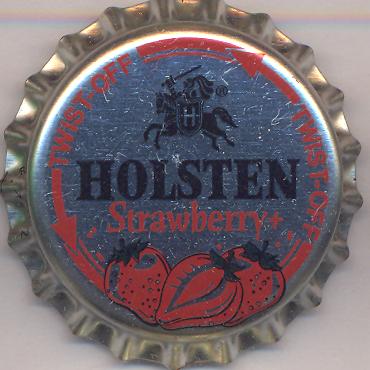 Beer cap Nr.12312: Holsten Strawberry produced by Holsten-Brauerei AG/Hamburg