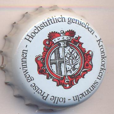 Beer cap Nr.12313: Hochstift Pils produced by Hochstiftliches Brauhaus Fulda GmbH/Fulda