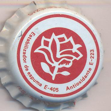 Beer cap Nr.12439: Rosa Blanca Pilsen Extra produced by S.A balear de cervezas palma de mallorca/Palma de Mallorca