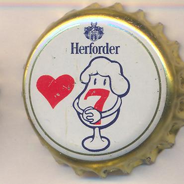 Beer cap Nr.12601: Herforder produced by Brauerei Felsenkeller/Herford