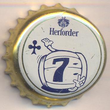 Beer cap Nr.12621: Herforder produced by Brauerei Felsenkeller/Herford