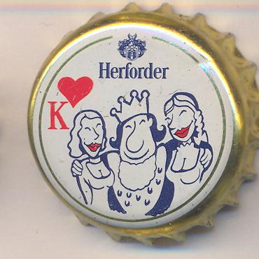 Beer cap Nr.12627: Herforder produced by Brauerei Felsenkeller/Herford