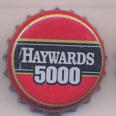 Beer cap Nr.12640: Haywards 5000 produced by Rochees Breweries Ltd./Neemrana