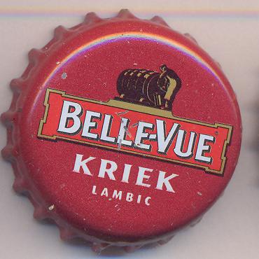 Beer cap Nr.12722: Belle Vue Kriek Lambic produced by Belle-Vue/Sint-Jans-Molenbeek