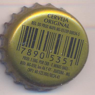 Beer cap Nr.12771: Cerveja Original produced by Cia. Bras. de Bebidas (CBB)/Dias D'Avila