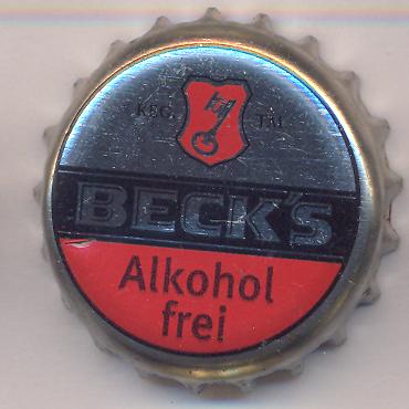 Beer cap Nr.12779: Beck's Alkoholfrei produced by Brauerei Beck GmbH & Co KG/Bremen