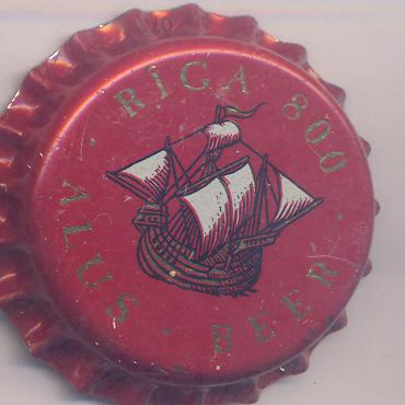 Beer cap Nr.12847: Riga 800 produced by Aldaris/Riga