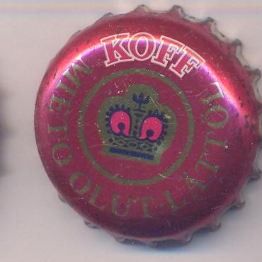 Beer cap Nr.12977: Koff Mieto Olut Lättöl produced by Oy Sinebrychoff Ab/Helsinki