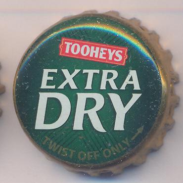 Beer cap Nr.12985: Tooheys Extra Dry produced by Toohey's/Lidcombe