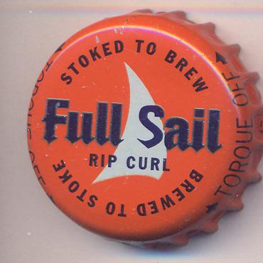 Beer cap Nr.12998: Full Sail Rip Curl produced by Full Sail Brewing Co/Hood River