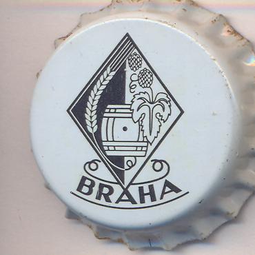 Beer cap Nr.13006: BRAHA produced by Brauhaus Hartmannsdorf/Hartmannsdorf